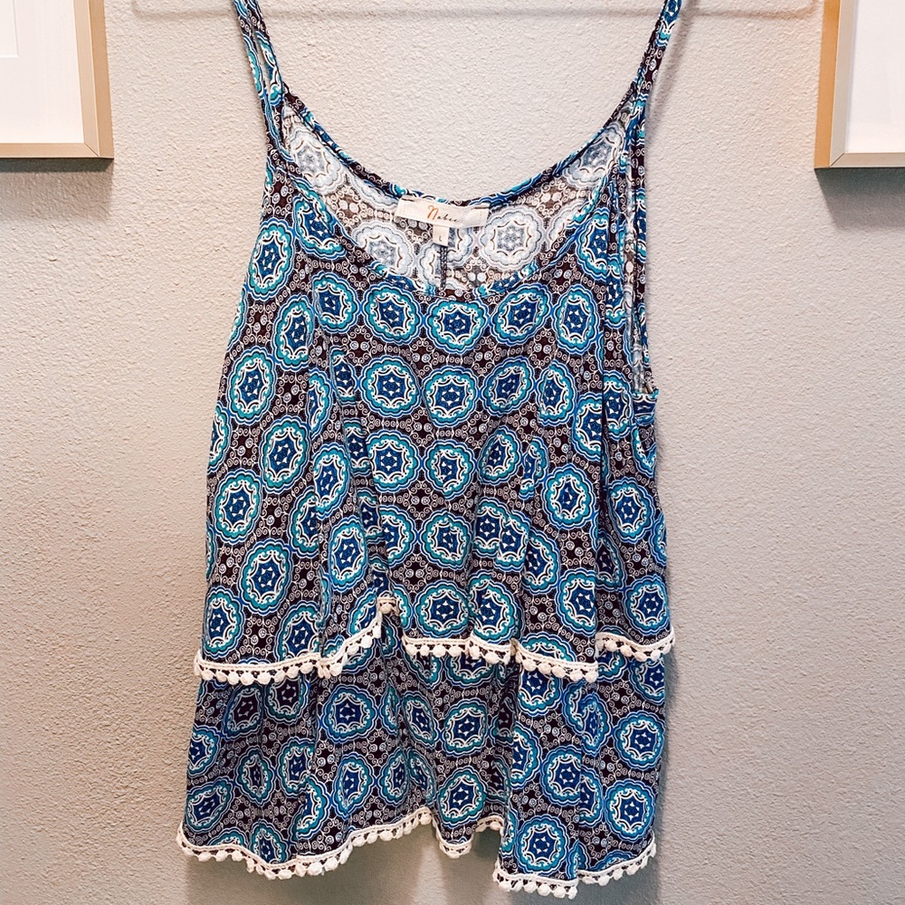 Flowy Floral Tank Top